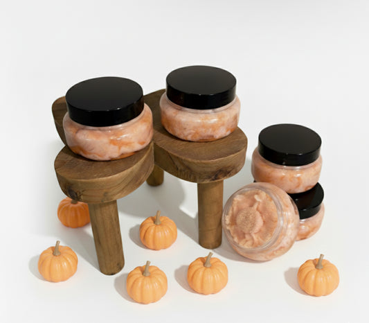 Pumpkin pie body scrub